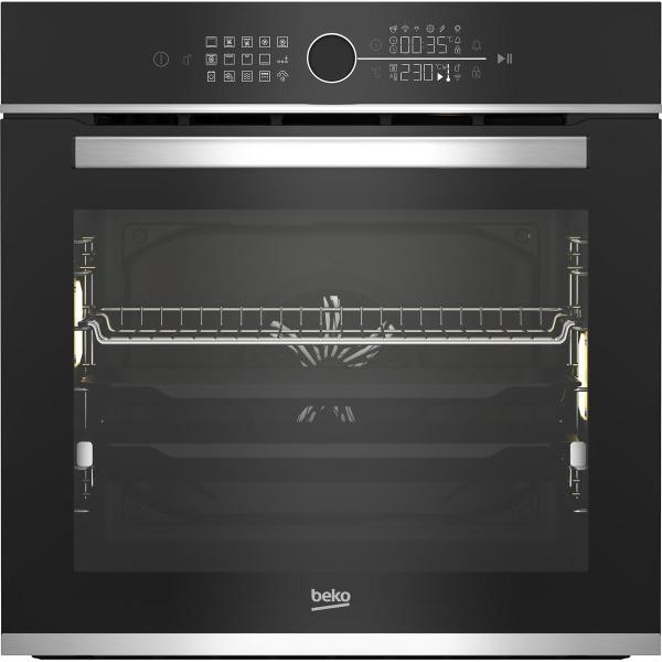 ARDEBO.de Beko BBIM13400XS EEK: A+ Einbaubackofen, 60 cm breit, 72 L, SoftDoor, CleanZone, PizzaPro, edelstahl