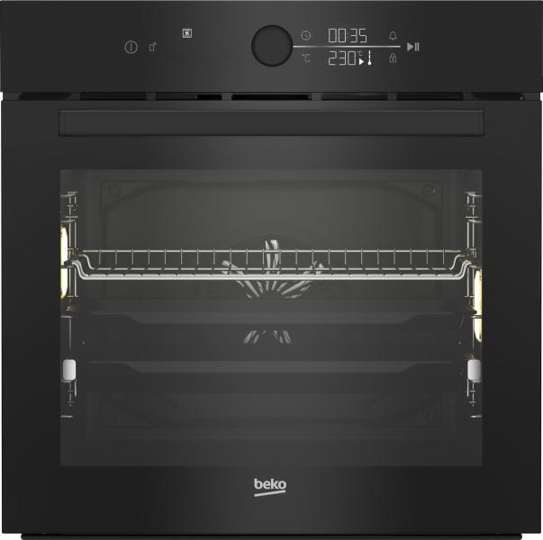 ARDEBO.de Beko BBIM17400BS A+ Einbaubackofen, 60 cm breit, 71 L, SteamShine, WLAN, Kindersicherung, Touch&Knob control, schwarz