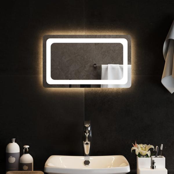 ARDEBO.de - LED-Badspiegel 50x30 cm