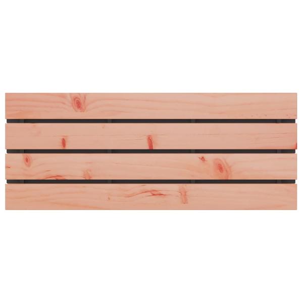 Gartenbank Schwarz 100 x 40 x 43 cm Stahl