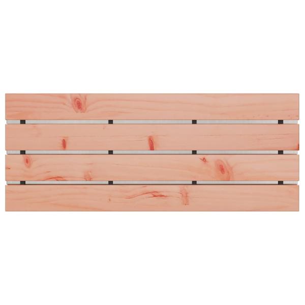 Gartenbank Silber 100 x 40 x 43 cm Edelstahl
