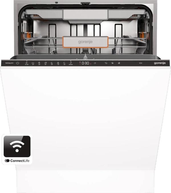 ARDEBO.de Gorenje ULTRA16BWIFI Vollintegrierter Geschirrspüler, 60 cm breit, 16 Maßgedecke, ConnectLife
