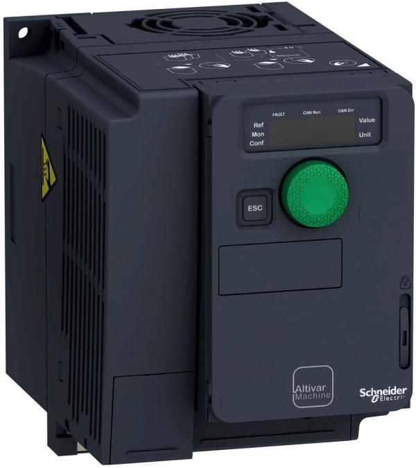 ARDEBO.de Schneider Electric ATV320 Frequenzumrichter, Kompakt, 3-phasig, 380-500V, 0,55kW (ATV320U06N4C)