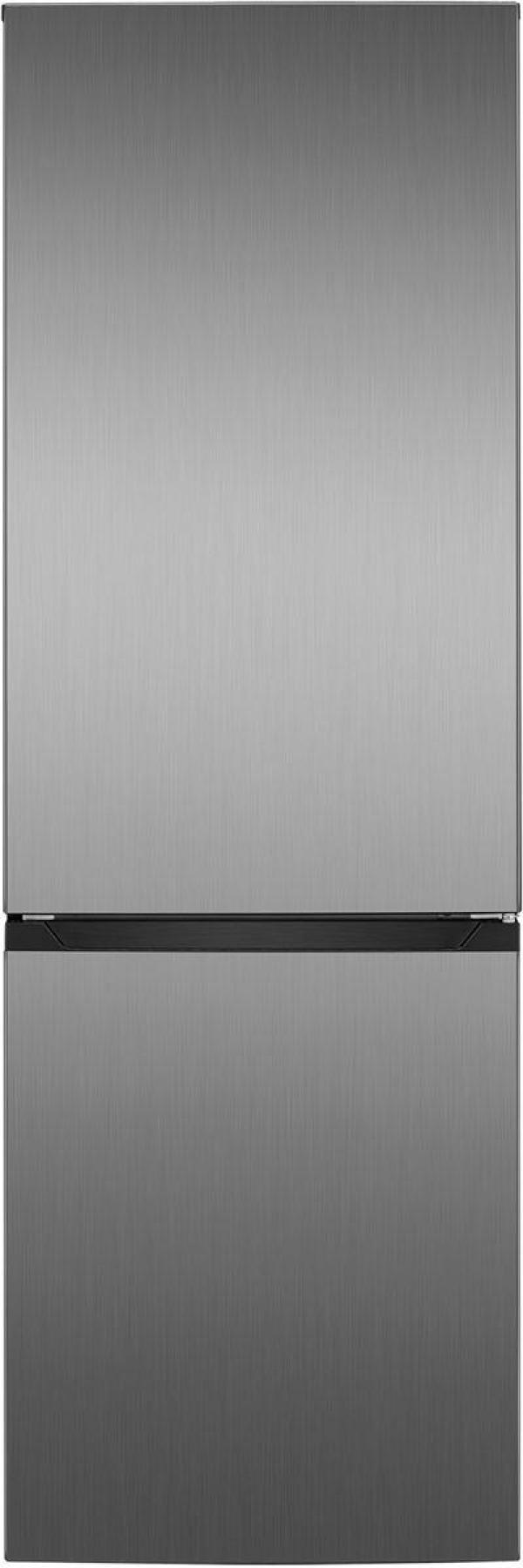 ARDEBO.de Bomann KG 7357 Stand Kühl-Gefrierkombination, 60 cm breit, 315 Liter, Stufenlose Temperaturregelung, Laufrollen, Edelstahloptik (773579)