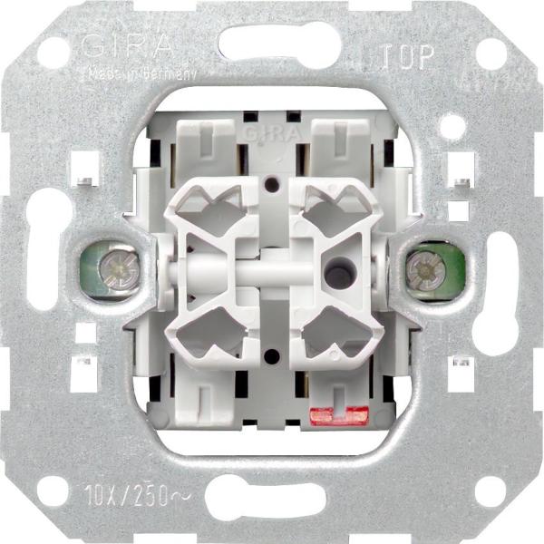ARDEBO.de Gira 010500 Einsatz Wippschalter, 10 AX, 250 V~, Serienschalter, 1 Stück
