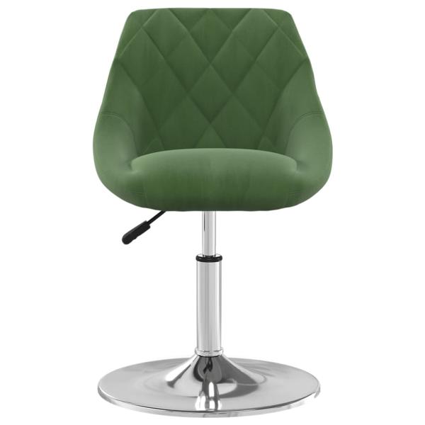 Esszimmerstühle 6 Stk. Drehbar Dunkelgrün Samt