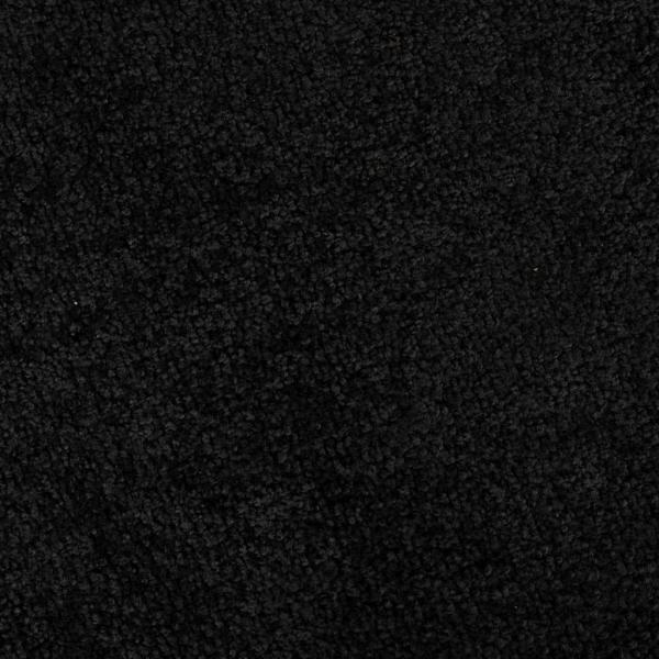 Fußmatte Schwarz 40 x 60 cm Teddystoff