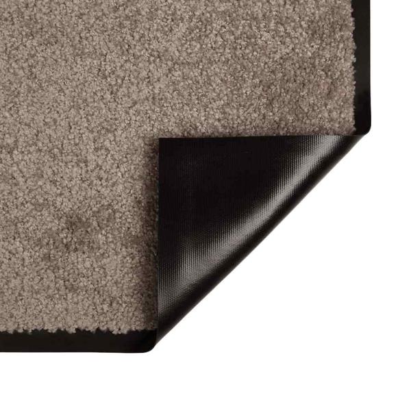 Fußmatte Beige 60 x 40 x 1,2 cm Teddystoff