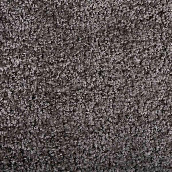 Fußmatte Hellgrau 40 x 60 cm Teddystoff