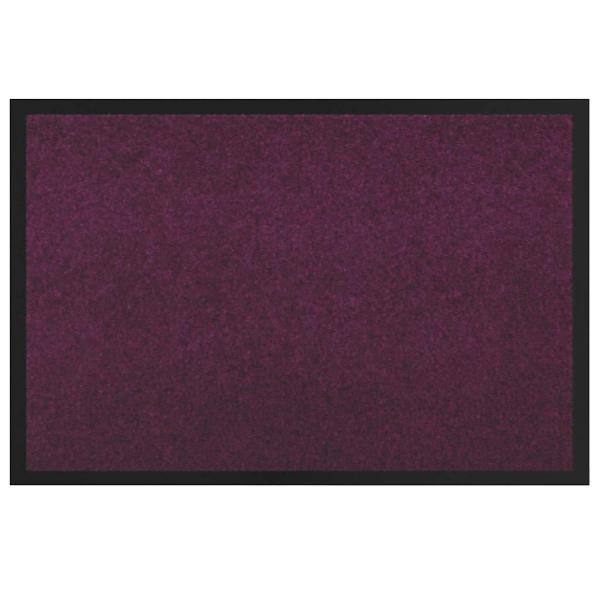 Fußmatte Bordeaux 80 x 120 cm Teddystoff
