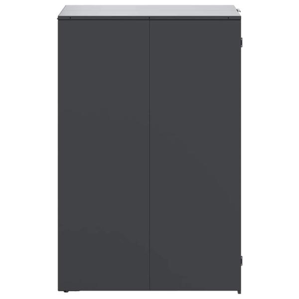 Mülltonnenlager mit Gas-Hebedeckel für 240L Tonne Anthrazit