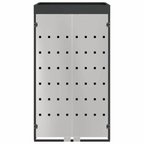 Mülltonnenlager mit Pflanzerdach für 240L Tonne Anthrazit