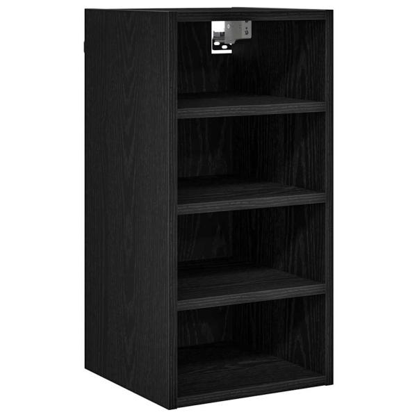 Hängeschrank Riga Schwarz Eichen-Optik 30 x 29,5 x 60 cm