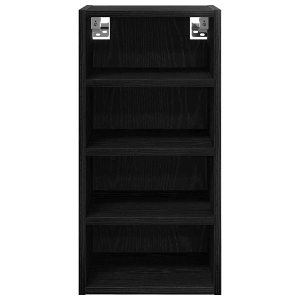 Hängeschrank Riga Schwarz Eichen-Optik 30 x 29,5 x 60 cm