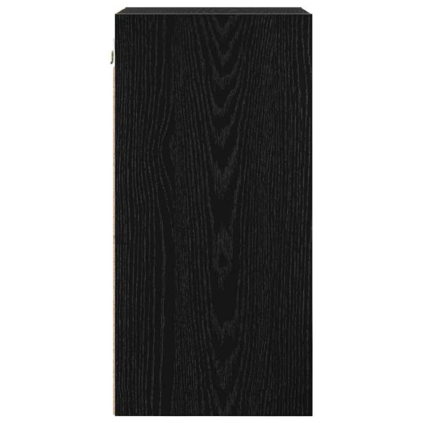 Hängeschrank Riga Schwarz Eichen-Optik 30 x 29,5 x 60 cm