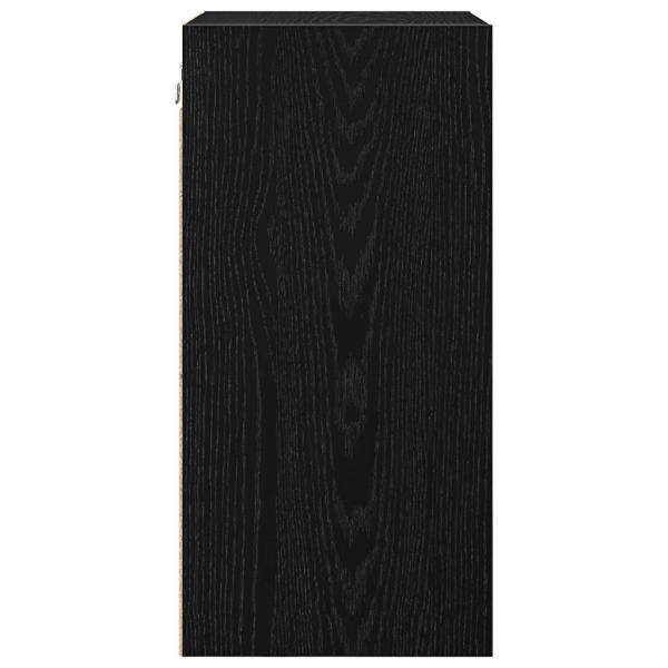 Hängeschrank Riga Schwarz Eichen-Optik 40 x 29,5 x 60 cm