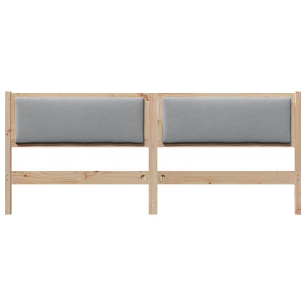 Kopfteil Sonstiges Braun 200 cm Massivholz Kiefer