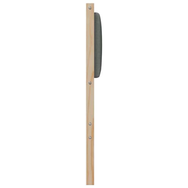 Kopfteil Braun Massives Kiefernholz