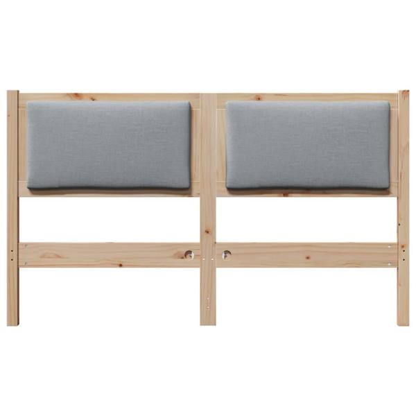 Kopfteil Sonstiges Braun 150 cm Massivholz Kiefer