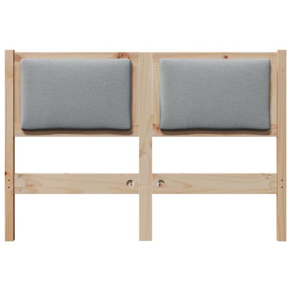 Kopfteil Braun Massivholz Kiefer