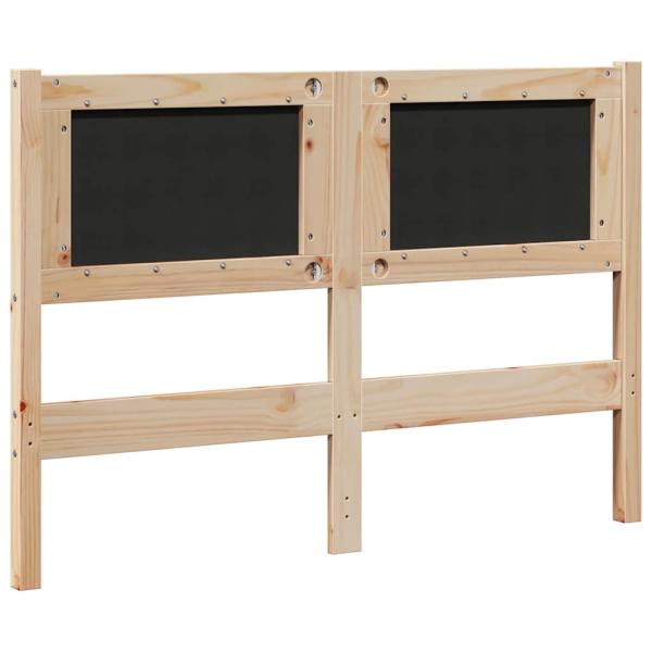 Kopfteil Braun Massivholz Kiefer