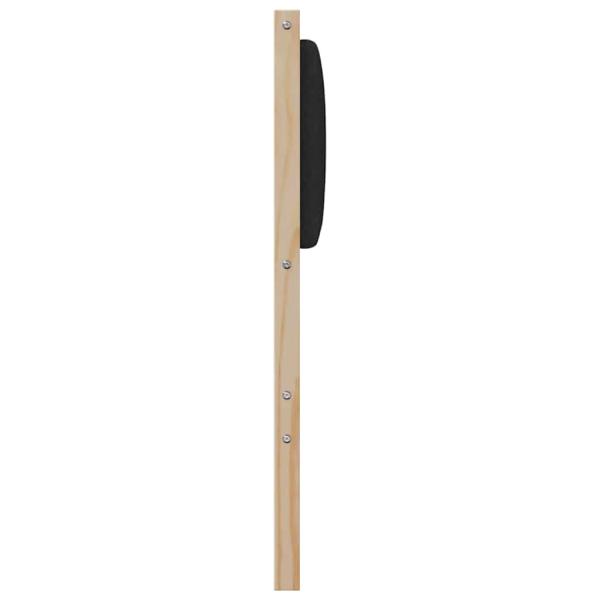 Kopfteil Sonstiges Braun 120 cm Massivholz Kiefer