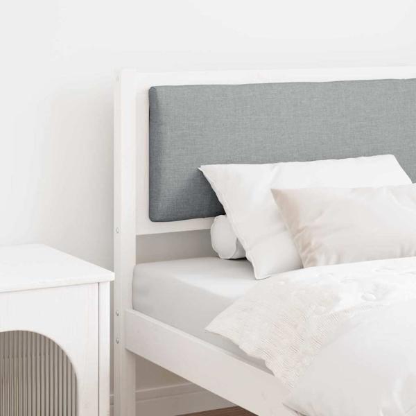 ARDEBO.de - Kopfteil Sonstiges Weiß 100 cm Massivholz Kiefer