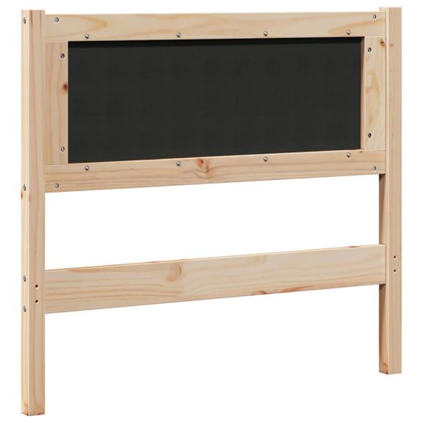 Kopfteil Sonstiges Braun 90 cm Massivholz Kiefer