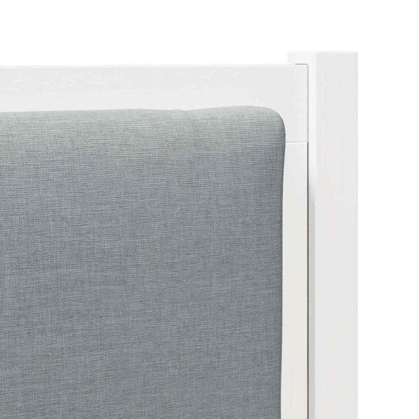 Kopfteil Sonstiges Weiß 75 cm Massivholz Kiefer