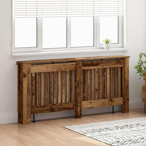 Heizkörperabdeckung Altholz 172 x 19 x 81,5 cm Holzwerkstoff