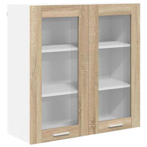 Hängeschrank Riga Sonoma-Eiche 80 x 31 x 80 cm Holzwerkstoff