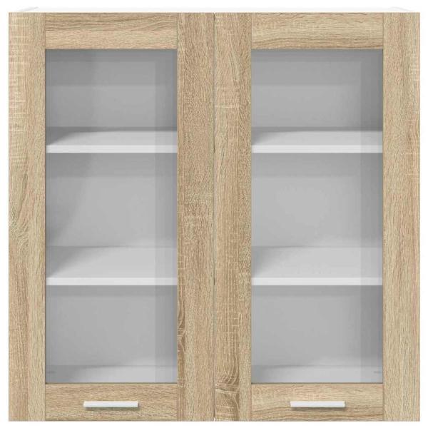 Hängeschrank Riga Sonoma-Eiche 80 x 31 x 80 cm Holzwerkstoff