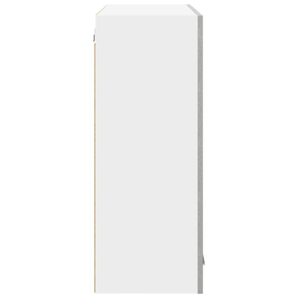 Hängeschrank Riga Beton Grau 80 x 31 x 80 cm Holzwerkstoff