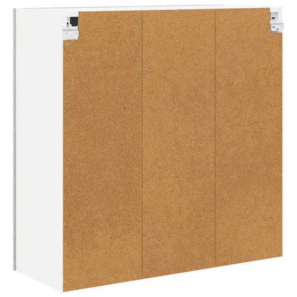 Hängeschrank Riga Beton Grau 80 x 31 x 80 cm Holzwerkstoff
