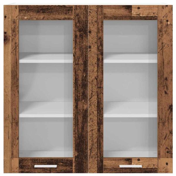 Hängeschrank mit Tür Riga Altholz 80 x 31 x 80 cm Holzwerkstoff