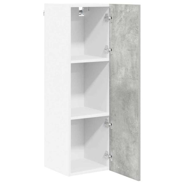 Hängeschrank Betongrau 30 x 31 x 100 cm Holzwerkstoff