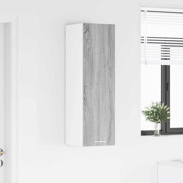Hängeschrank Riga Graues Sonoma 30 x 31 x 100 cm Holzwerkstoff