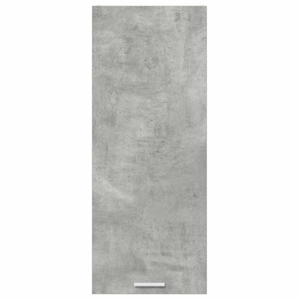 ARDEBO.de - Hängeschrank Riga Beton Grau 40 x 31 x 100 cm Holzwerkstoff