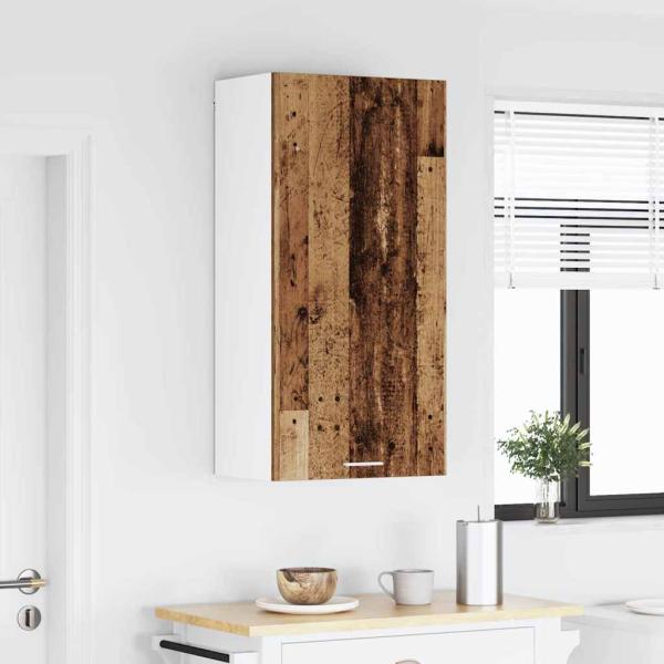 Hängeschrank Riga Sonoma-Eiche und Weiß 50 x 31 x 100 cm
