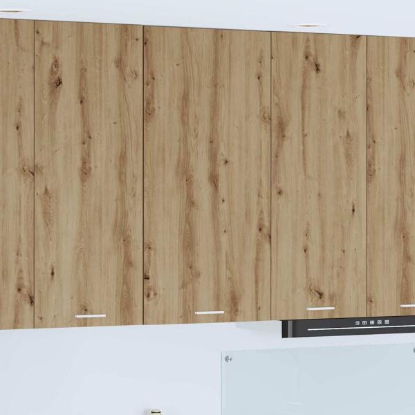 ARDEBO.de - Hängeschrank Riga Sonoma-Eiche und Weiß 50 x 31 x 100 cm