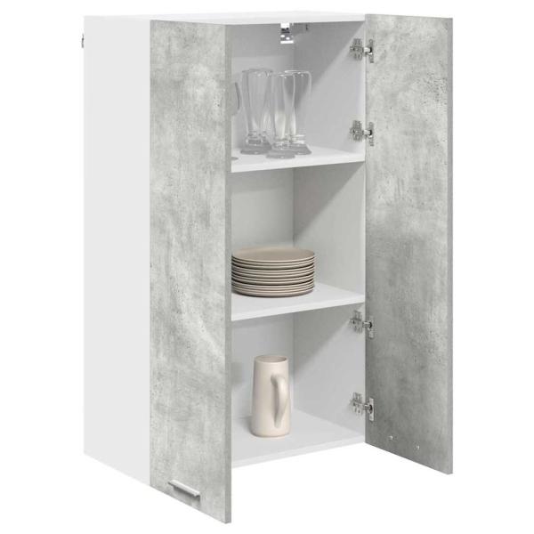Hängeschrank Riga Beton Grau 60 x 31 x 100 cm Holzwerkstoff