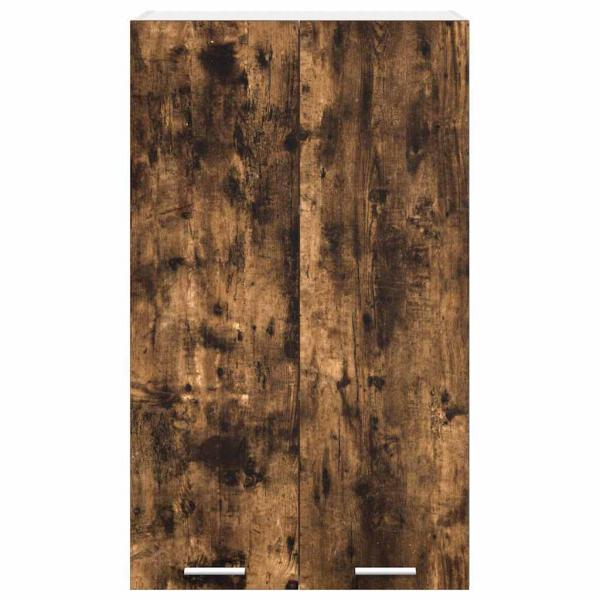 Hängeschrank mit Regal Riga Geräucherte Eiche 60 x 31 x 100 cm