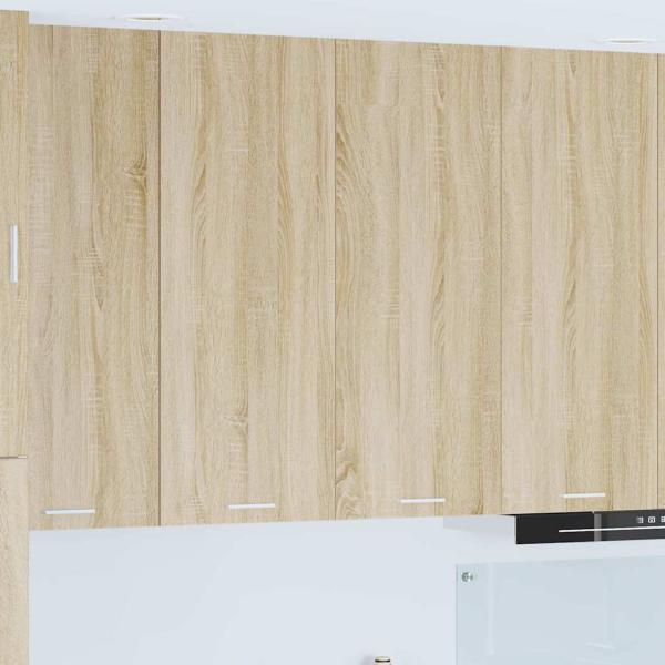 ARDEBO.de - Hängeschrank Riga Sonoma-Eiche 80 x 31 x 100 cm Holzwerkstoff