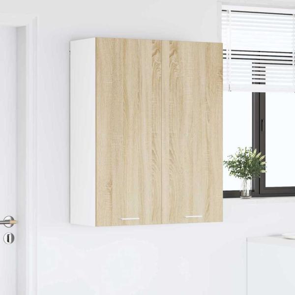 Hängeschrank Riga Sonoma-Eiche 80 x 31 x 100 cm Holzwerkstoff