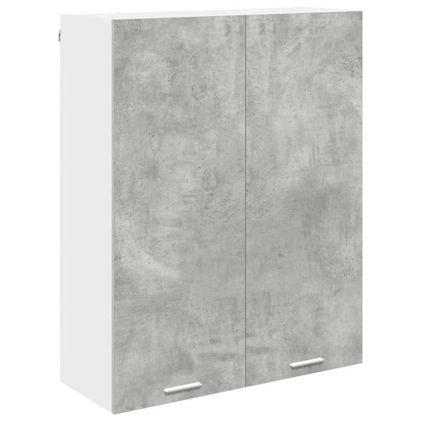 Hängeschrank Riga Beton Grau 80 x 31 x 100 cm Holzwerkstoff
