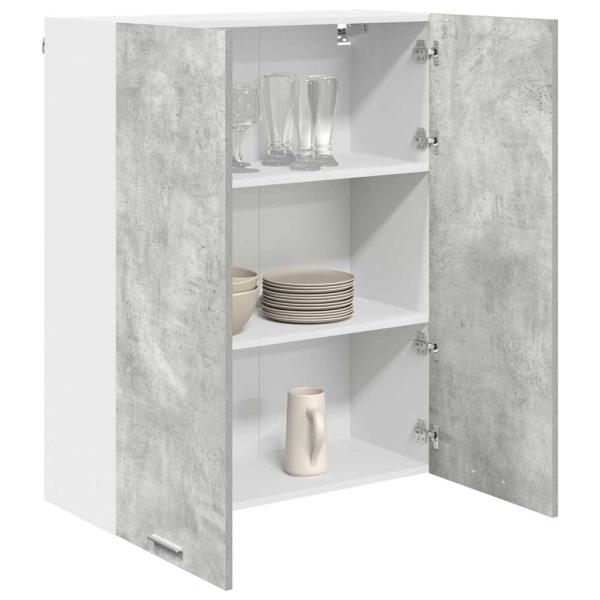 Hängeschrank Riga Beton Grau 80 x 31 x 100 cm Holzwerkstoff