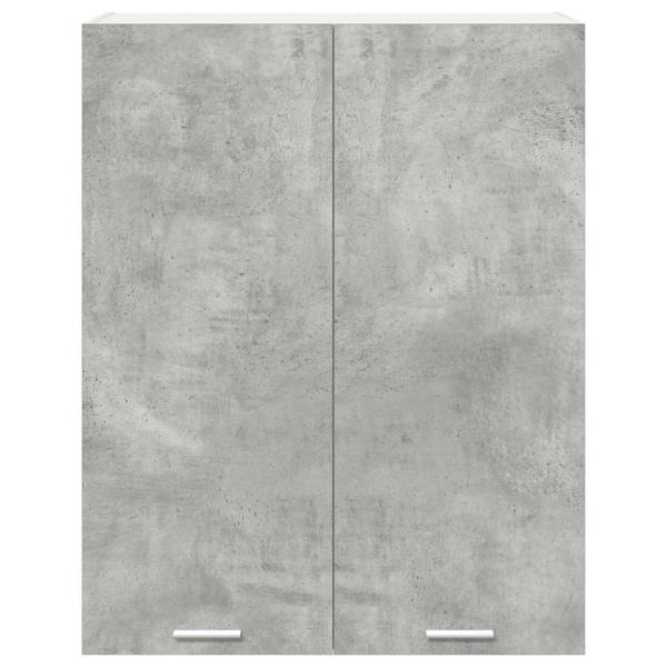 Hängeschrank Riga Beton Grau 80 x 31 x 100 cm Holzwerkstoff