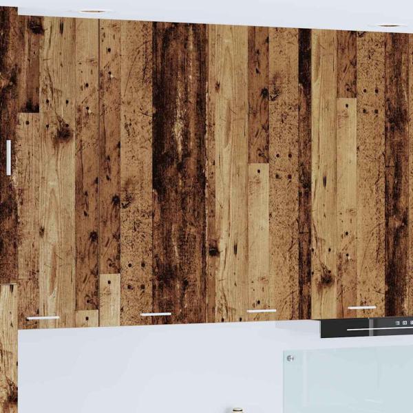 ARDEBO.de - Hängeschrank Riga Altholz 80 x 31 x 100 cm Holzwerkstoff