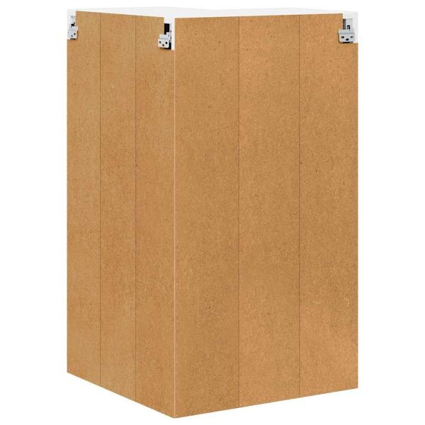 Hängeschrank mit Regal Riga Weiß 57 x 57 x 100 cm Holzwerkstoff