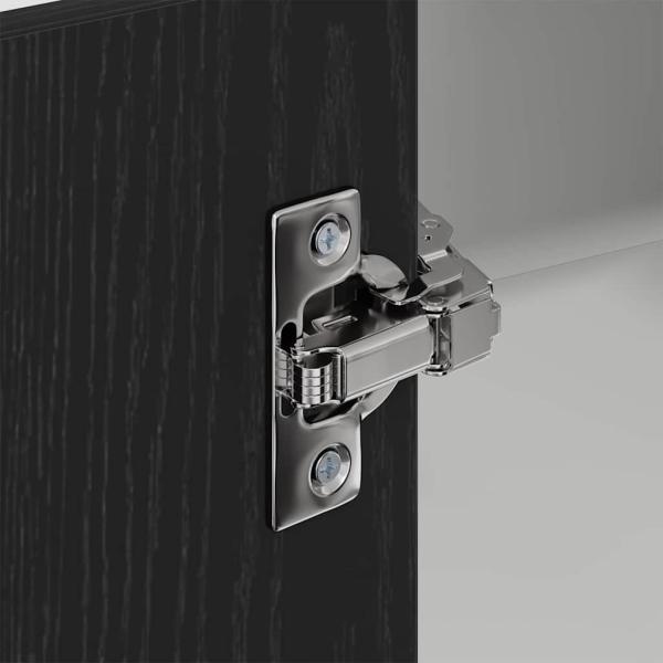 Hängeschrank Riga Sonoma-Eiche und Weiß 57 x 57 x 100 cm